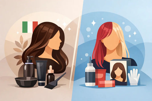 Italian Hair Color Versus Drugstore Dye Explained