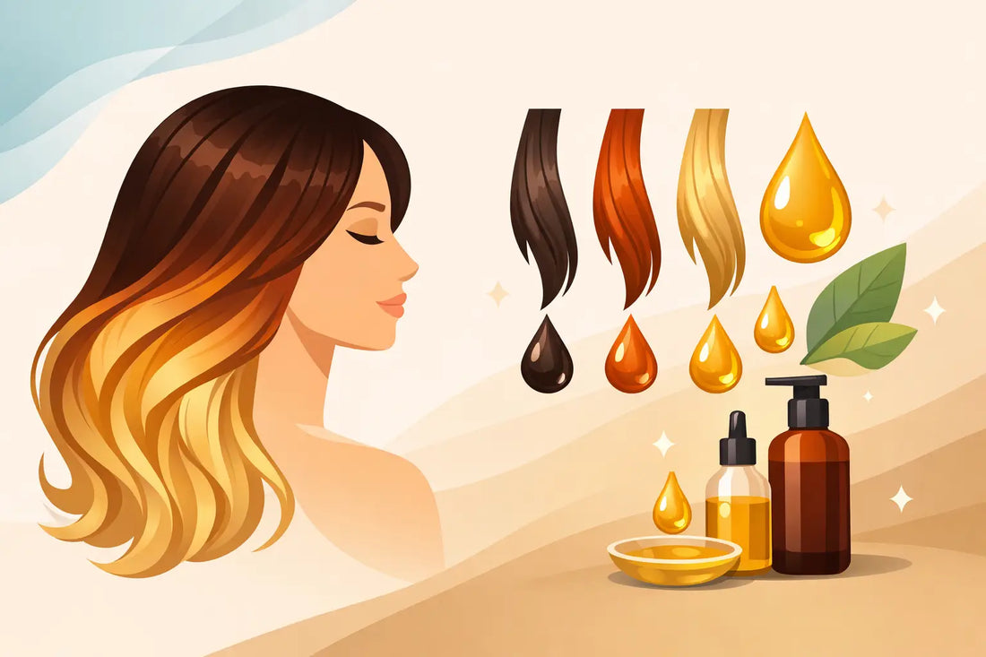 Hair Color With Protective Oils Explained