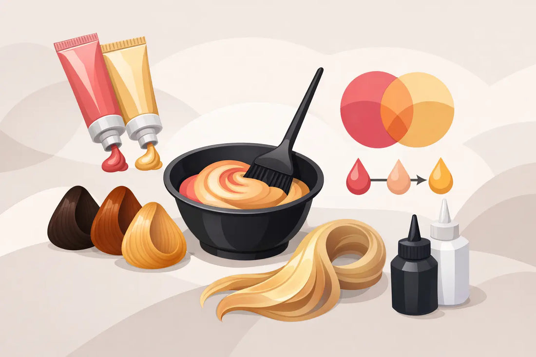 Permanent Cream Color Mixing Guide