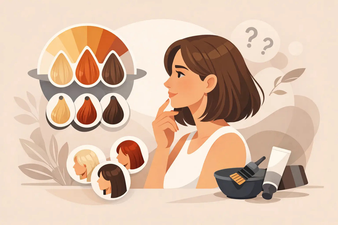 How to Choose Hair Color Shades Well