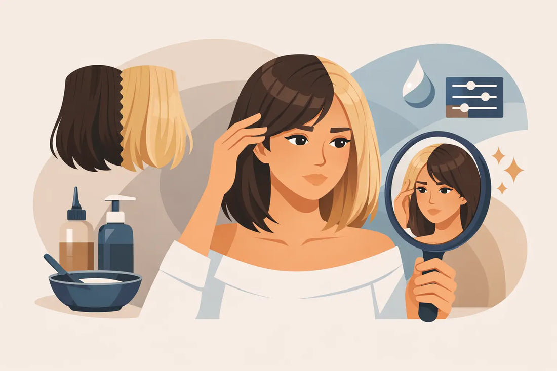 How to Correct Uneven Hair Color