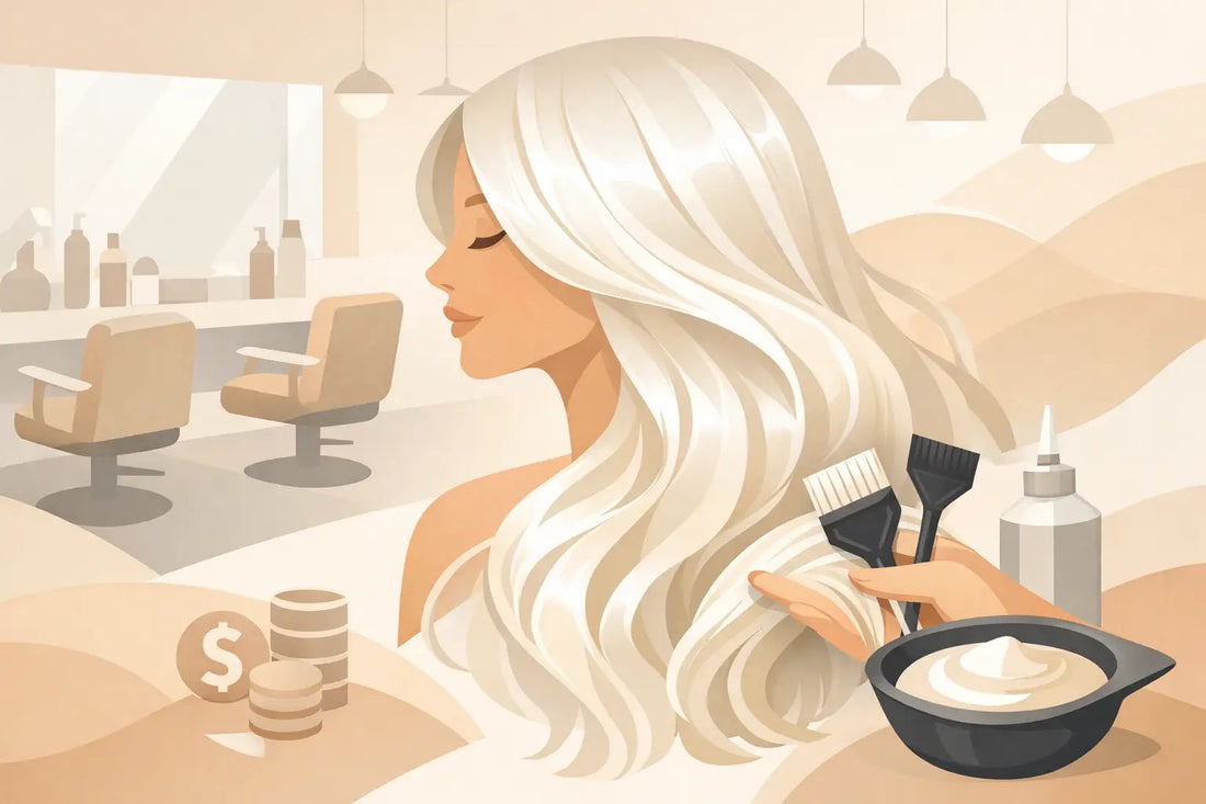 Pearl Blonde Hair Color That Sells in Salon